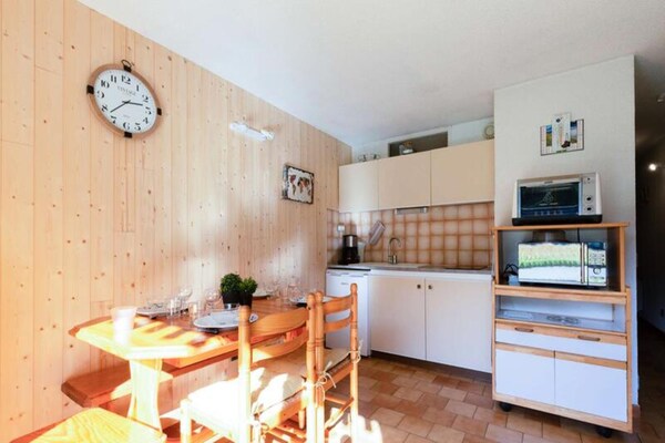 Knus appartement 6p met tuin en Pyreneeënzicht in Saint Lary - thumbnail 4