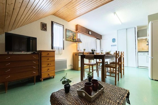 Ruim 4-slaapkamerappartement op 53m² met zonnig balkon en uitzicht op Pla d'Adet - thumbnail 3