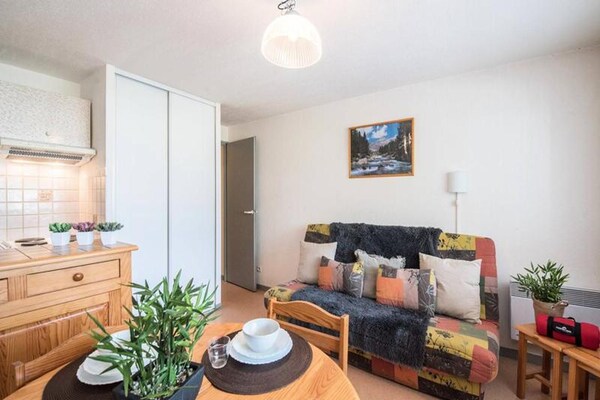 Knus appartement voor 6 personen bij de pistes in Saint Lary Soulan - thumbnail 3