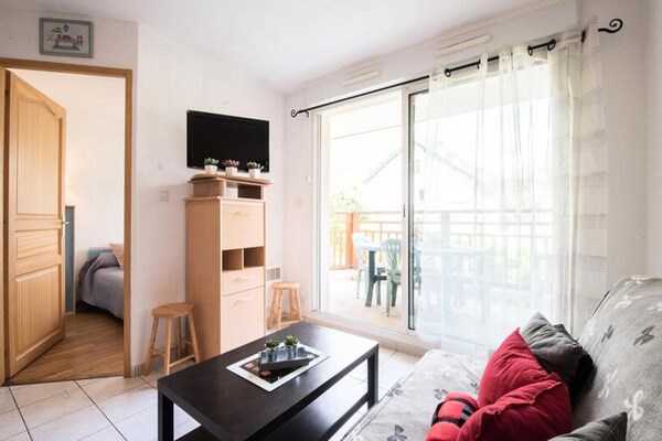 Knus appartement voor 6 bij de gondel in Saint Lary - thumbnail 4