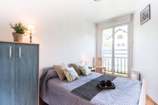 Knus appartement voor 6 bij de gondel in Saint Lary - thumbnail 6