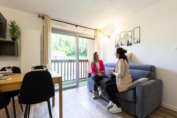Zonnig appartement op 1e verdieping met panoramisch uitzicht op de Pyreneeën - thumbnail 3