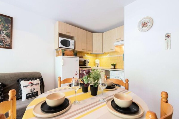 Knus appartement op loopafstand van de gondel in Saint Lary Soulan - thumbnail 3
