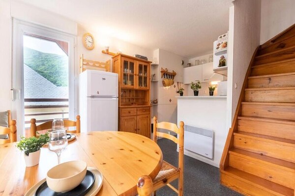 Ruim 8-persoons duplex appartement met zuidbalkon in St Lary Soulan - thumbnail 2