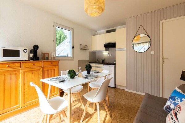 Knus appartement voor 4 personen nabij centrum en kabelbaan Saint-Lary - thumbnail 1