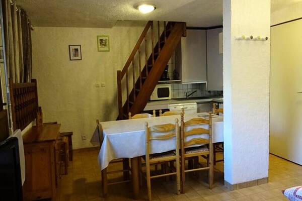 Zonnig appartement 6p met uitzicht op Pla d'Adet in Saint-Lary-Soulan - thumbnail 4