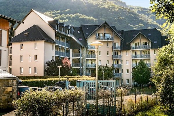 Knus appartement voor 6 aan de voet van de Pyreneeën in Saint-Lary - thumbnail 5