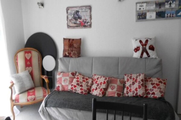 Zonnig appartement voor 6 in St Lary Soulan, vlakbij het centrum - thumbnail 6