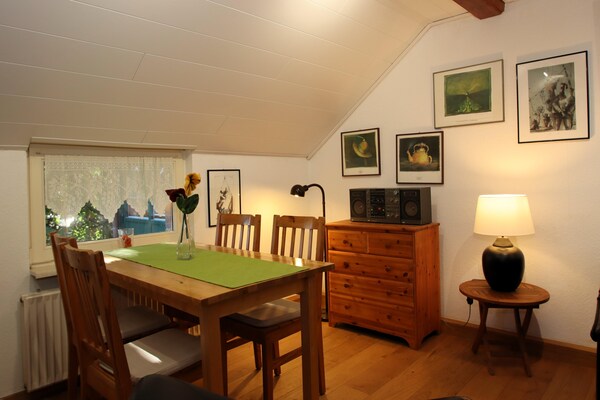 Rustiek appartement Deichblick vlakbij strand Burhave - thumbnail 4