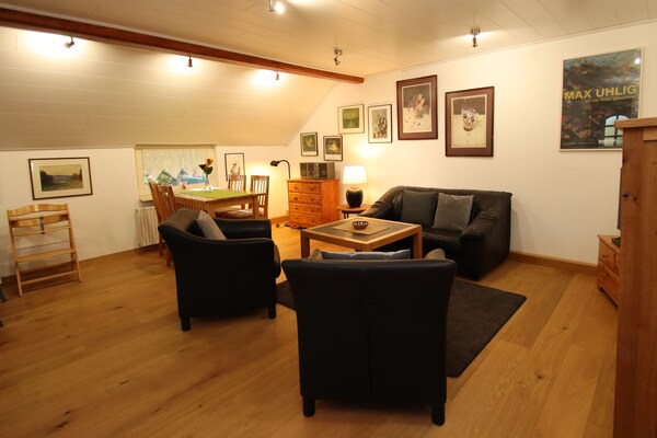 Rustiek appartement Deichblick vlakbij strand Burhave - thumbnail 3