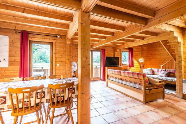 Ruim appartement voor 10 personen nabij de piste in Morillon - thumbnail 3