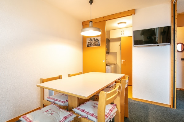Studio direct aan de piste in Doucy, 4 personen - thumbnail 6