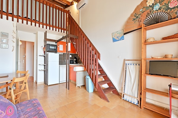 Centraal gelegen appartement in Agde vlakbij het strand - thumbnail 4