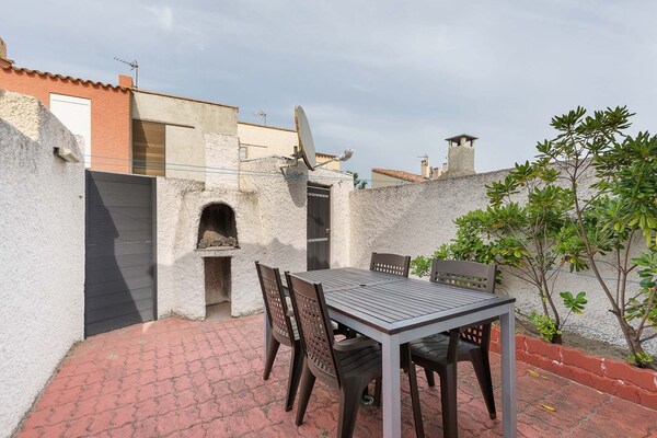 Zonovergoten appartement op 50 meter van het strand in Agde - thumbnail 6