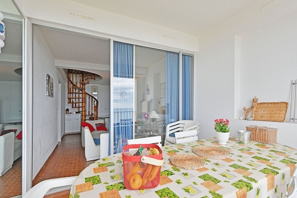 8-persoons appartement in centrum Agde direct aan het strand - thumbnail 2
