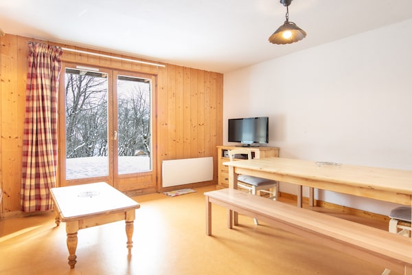 Knus appartement voor 6 personen op 500m van de piste in Saint-Sorlin - thumbnail 2
