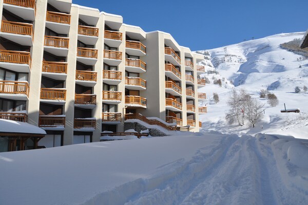 Studio aan de piste in Les Deux Alpes – 4 personen, 50m van de lift - thumbnail 5