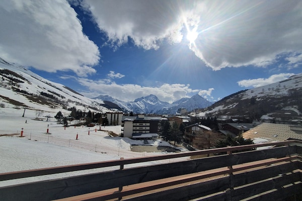 4-persoons appartement aan de piste in Les Deux Alpes · 22 m² - thumbnail 4