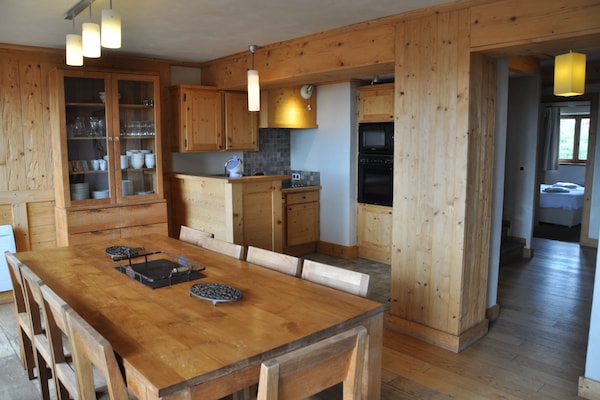 Ski-in, ski-out appartement voor 10 personen in Les Deux Alpes op 100m van de lift - thumbnail 3