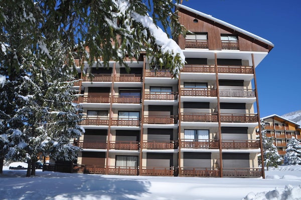 Appartement 3P6 op de piste in Les Deux Alpes met balkon - thumbnail 5