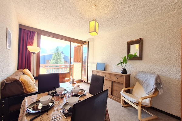 Meijotel B N°501: Sfeervol appartement op 50m van de piste in Les Deux Alpes - thumbnail 3