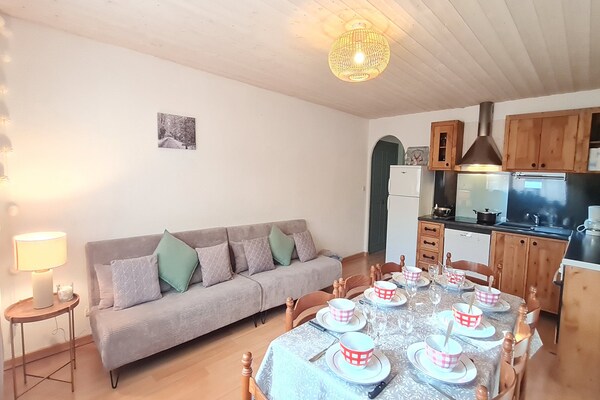Myosotis B N°20: Ski-in appartement voor 8 personen op 50m van de piste - thumbnail 3
