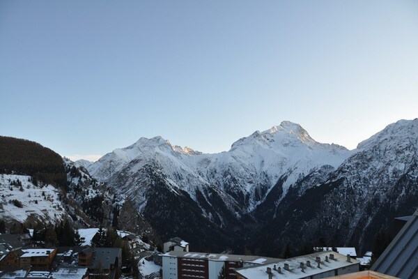 Appartement 6p direct aan de piste in Les Deux Alpes met balkon - thumbnail 5
