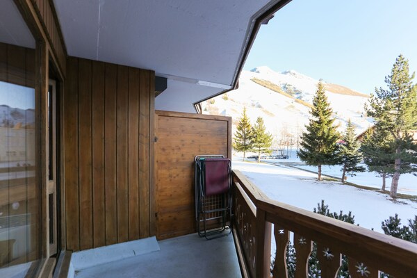 Knus appartement aan de piste in Les Deux Alpes voor 4 personen - thumbnail 4