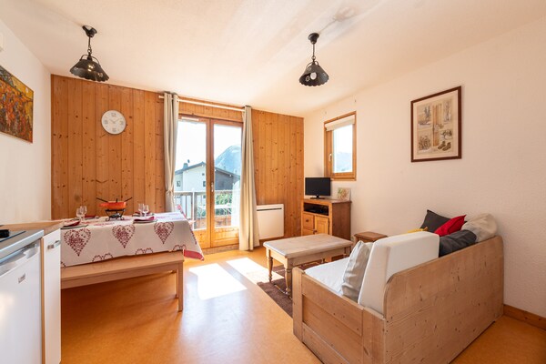 Knus appartement voor 6 personen in Saint-Sorlin-d'Arves, op 500m van de piste - thumbnail 2