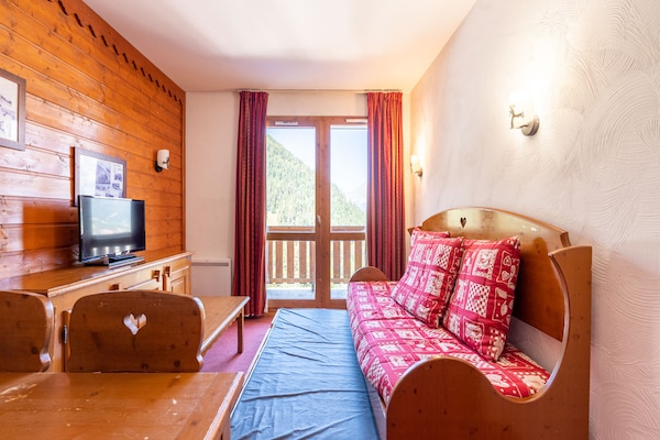 Appartement 6 pers. aan de piste in Modane met zwembad - thumbnail 6