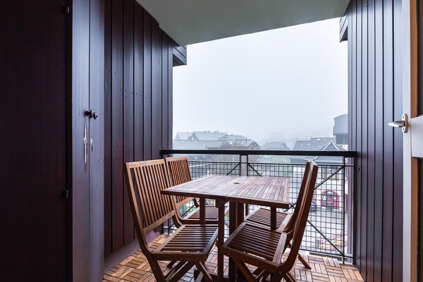 Knus appartement in Morillon met balkon, op 200m van de skilift - thumbnail 4