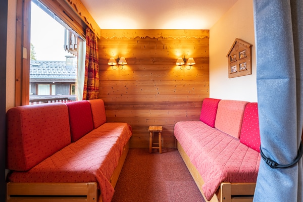 Piste-appartement voor 4 in Doucy – 10 meter van de skilift - thumbnail 1