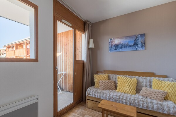Knus appartement in Orcières, 200m van de piste - thumbnail 2