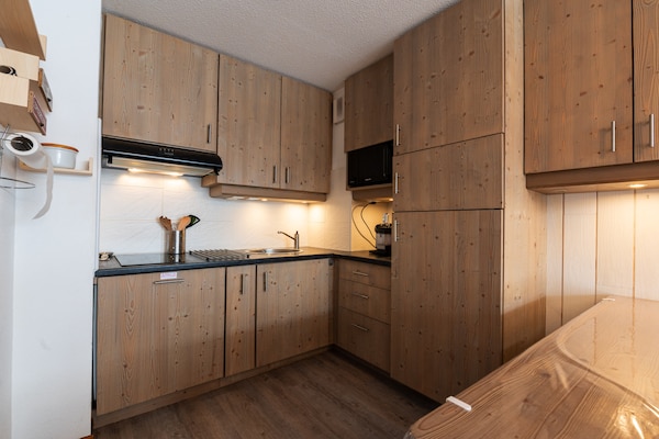 Appartement 10 meter van de piste in Morillon met zwembad - thumbnail 5