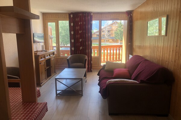 Knus appartement op 400m van de piste in Les Deux Alpes - thumbnail 2