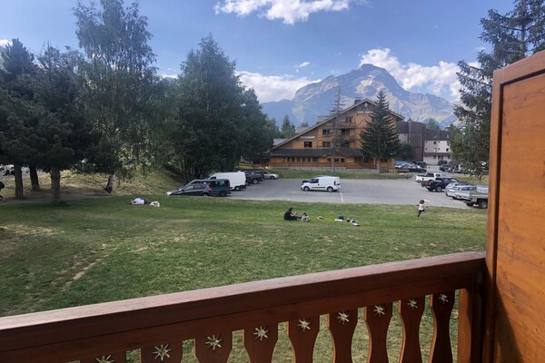 Knus appartement op 400m van de piste in Les Deux Alpes - thumbnail 4