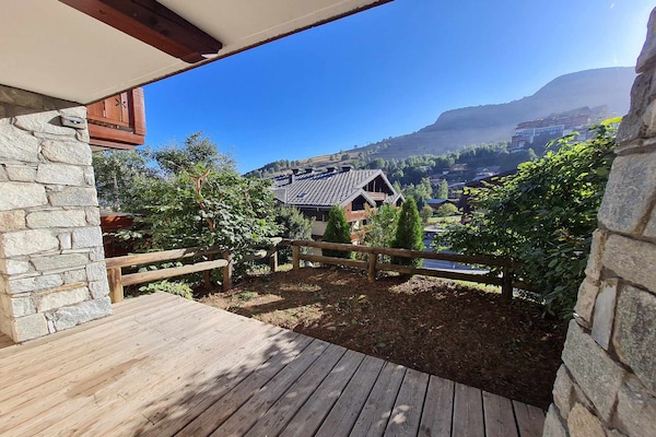 Appartement B03: Knus aan de piste met eigen tuin in Les Deux Alpes - thumbnail 5