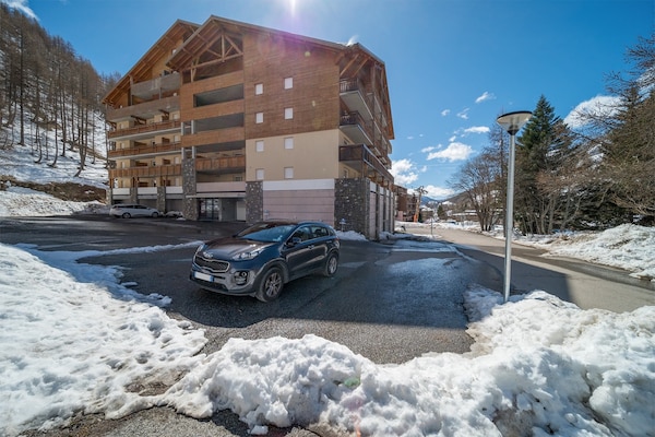 Aan de piste: Licht appartement in centrum van Allos voor 7 personen - thumbnail 1