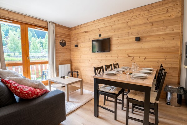 Ski-appartement La Turra 301: direct aan de piste in Modane, 6 pers. - thumbnail 2