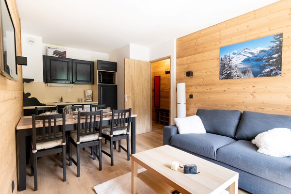 Ski-appartement La Turra 301: direct aan de piste in Modane, 6 pers. - thumbnail 5