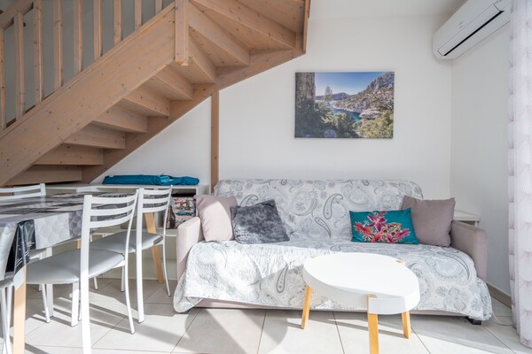 Vrijstaande strandvilla La Dune N°48 met tuin, 450m van zee - thumbnail 2