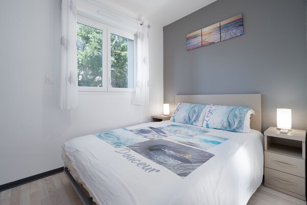Knusse villa voor 6 personen met tuin, op 450 meter van het strand in Valras-Plage - thumbnail 3