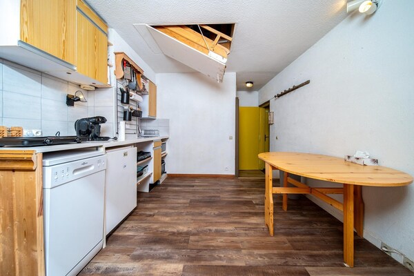 Le Schuss IV – Piste-appartement voor 4 personen op 30 meter van de skilift - thumbnail 3