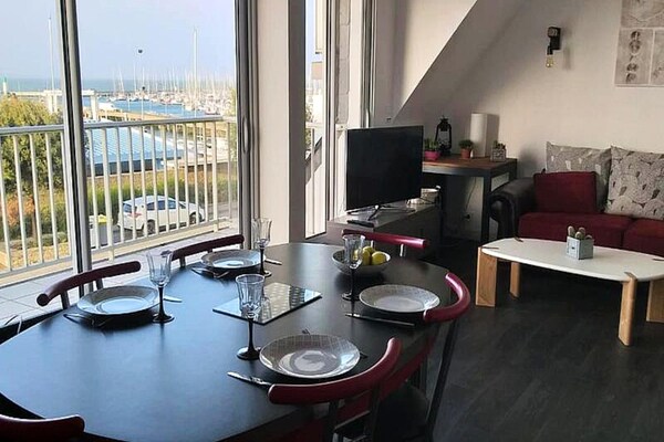 Panoramisch zeezicht appartement vlakbij strand Quiberon - thumbnail 6