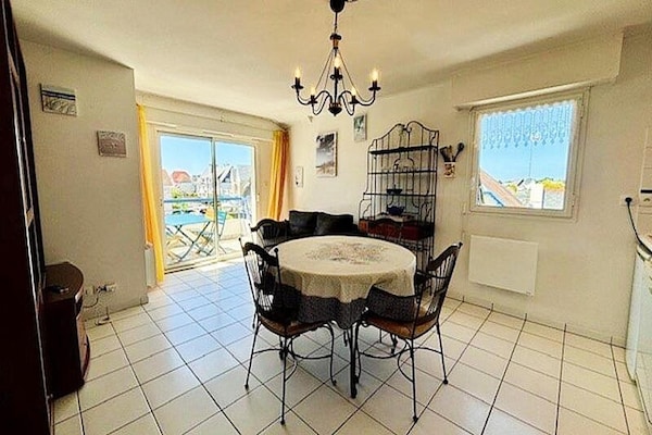 Appartement aan het strand in hartje Quiberon met zonnige loggia - thumbnail 6