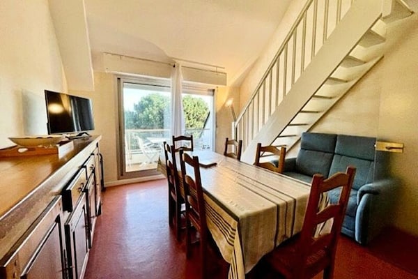 Résidence Bois d'Amour: Zuidgericht appartement voor 5 in Quiberon - thumbnail 3
