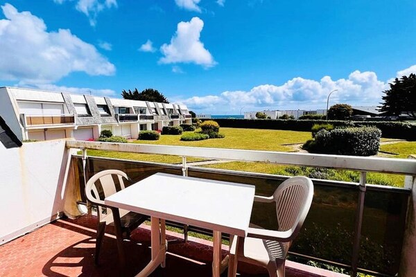 Appartement met zeezicht en balkon in Quiberon, vlakbij het strand - thumbnail 4