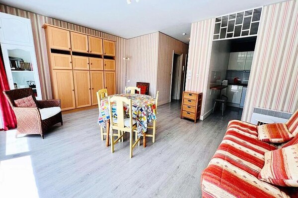 Zonnig appartement in Quiberon, vlakbij strand Goviro - thumbnail 2