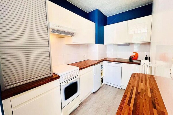 Zonnig appartement in Quiberon, vlakbij strand Goviro - thumbnail 3