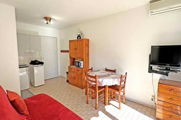 Knus appartement met terras in hartje Sainte-Maxime, 300m van strand - thumbnail 3